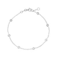 Bracciale Babila Milano Donna in Oro bianco Diamante BBET07CB03